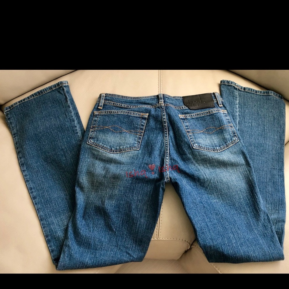 BCBG MaxAzria Jeans Vintage Bootcut Mid-Rise 3/4 Vintage style 1998-2002 - Picture 4 of 8